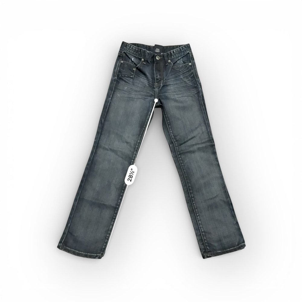 Buffalo David Bitton Boys Jeans Dark Wash Straight Leg Denim Sz 12 - Picture 10 of 10